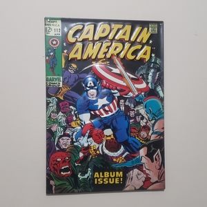 Captain America Metal Art
